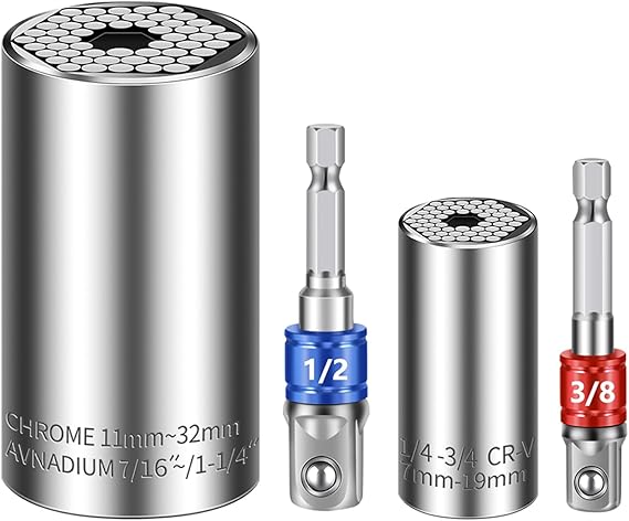 Universal Socket Set (7-19mm 11-32mm)
