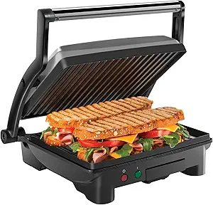 Grill and Gourmet Sandwich Maker Non-Stick