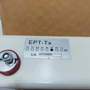 Solcon EPT-Tx 6.6 kV Electronic Potential Transformer PC2078-6 Rev3 is a high-accuracy medium voltage transformer for industrial and substation applications. New open box condition.